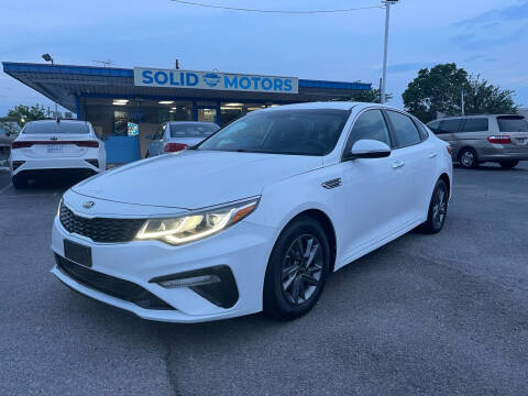 2020 Kia Optima for sale at Solid Motors LLC in Garland TX