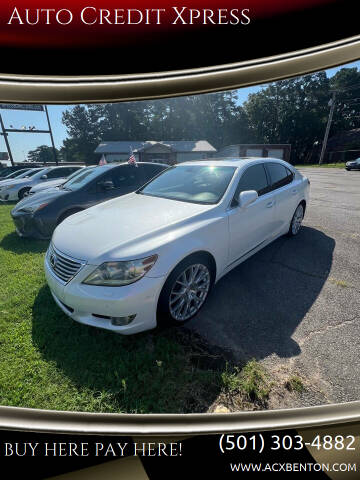 2011 Lexus LS 460 for sale at Auto Credit Xpress in Benton AR