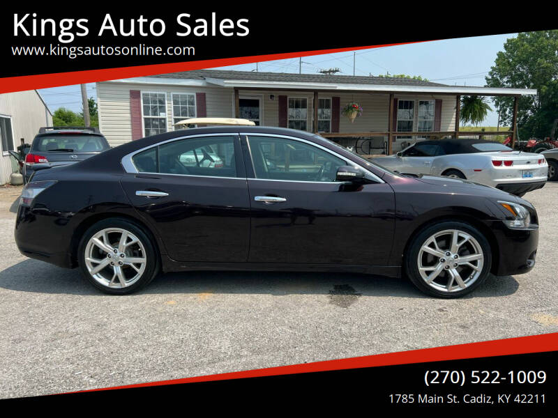 2012 Nissan Maxima for sale at Kings Auto Sales in Cadiz KY