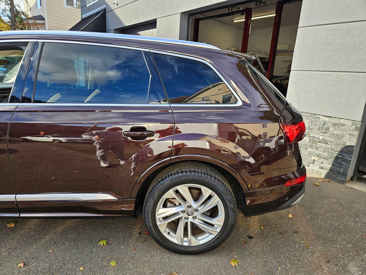 2020 Audi Q7 for sale at RENOS AUTO SALES LLC in Waterbury, CT