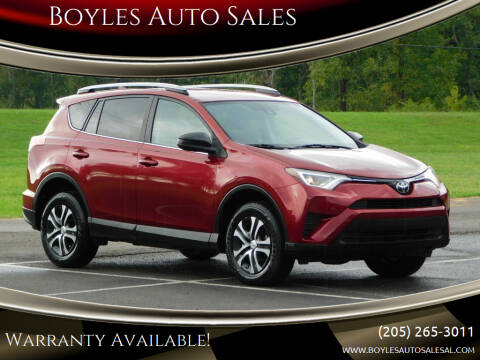2018 Toyota RAV4 for sale at Boyles Auto Sales in Jasper AL