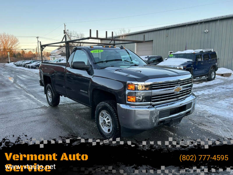 2015 Chevrolet Silverado 2500HD for sale at Vermont Auto Service in South Burlington VT