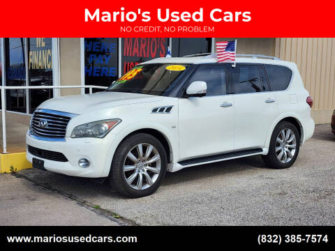 2014 Infiniti QX80 for sale at Mario's Used Cars in Houston TX