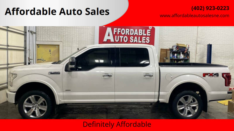 2015 Ford F-150 for sale at Affordable Auto Sales in Humphrey NE