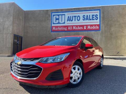 2019 Chevrolet Cruze for sale at C U Auto Sales in Albuquerque NM