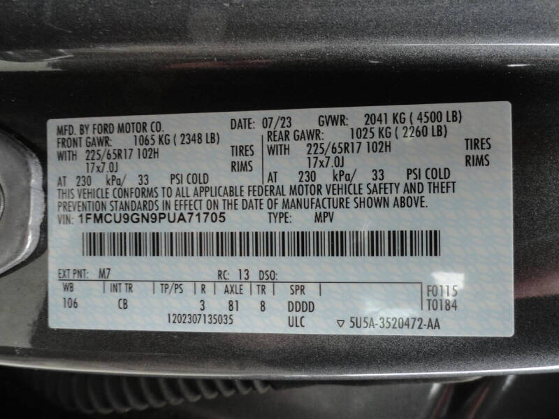 2023 Ford Escape Active