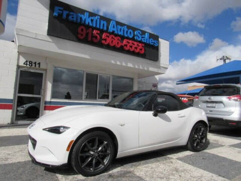 2016 Mazda MX-5 Miata for sale at Franklin Auto Sales in El Paso TX