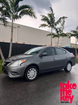 2019 Nissan Versa for sale at Take The Key in Miami FL