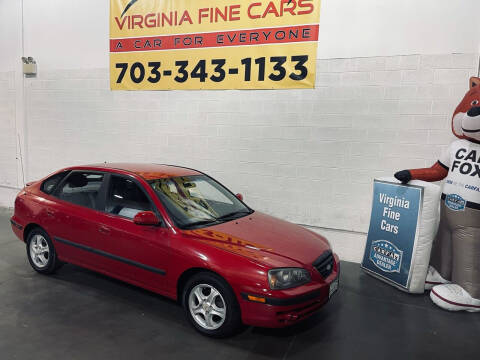 2005 Hyundai Elantra for sale at Virginia Fine Cars in Chantilly VA