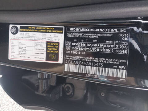 2017 Mercedes-Benz GLE GLE 350