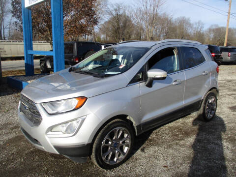 2018 Ford EcoSport for sale at PENDLETON PIKE AUTO SALES in Ingalls IN