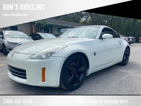 2006 Nissan 350Z for sale at RON'S RIDES,INC in Bunnell FL