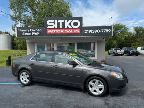 2011 Chevrolet Malibu for sale at SITKO MOTOR SALES INC in Cedar Lake IN