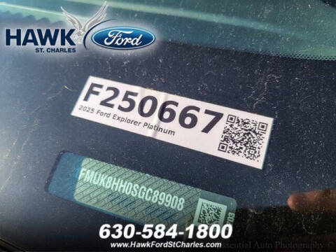 2025 Ford Explorer Platinum