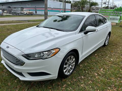 2017 Ford Fusion for sale at BALBOA USED CARS in Holly Hill FL