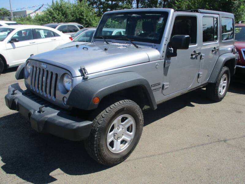 2015 Jeep Wrangler Unlimited for sale at City Wide Auto Mart in Cleveland OH