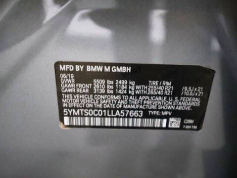 2020 BMW X3 M Competition