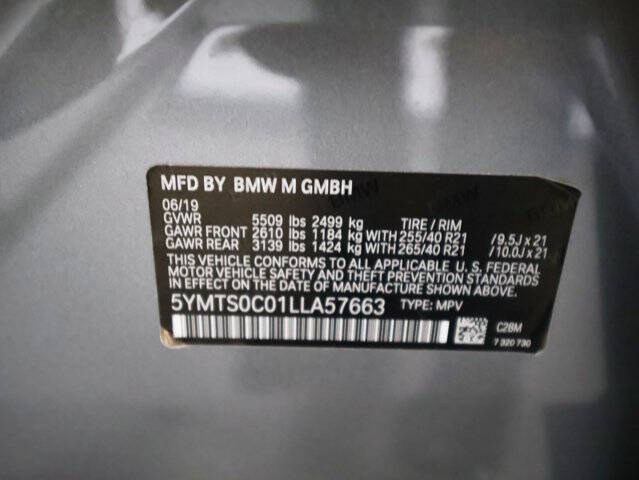 2020 BMW X3 M Competition