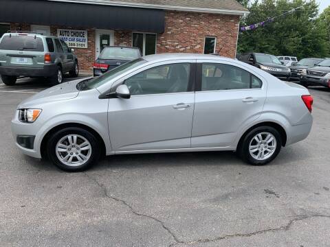 2012 Chevrolet Sonic for sale at Auto Choice in Belton MO