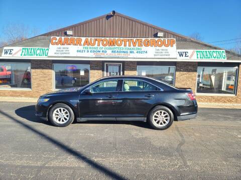 2013 Ford Taurus for sale at CARRR AUTOMOTIVE GROUP INC in Reading MI