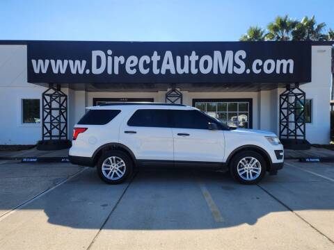 2016 Ford Explorer for sale at Direct Auto in Biloxi MS