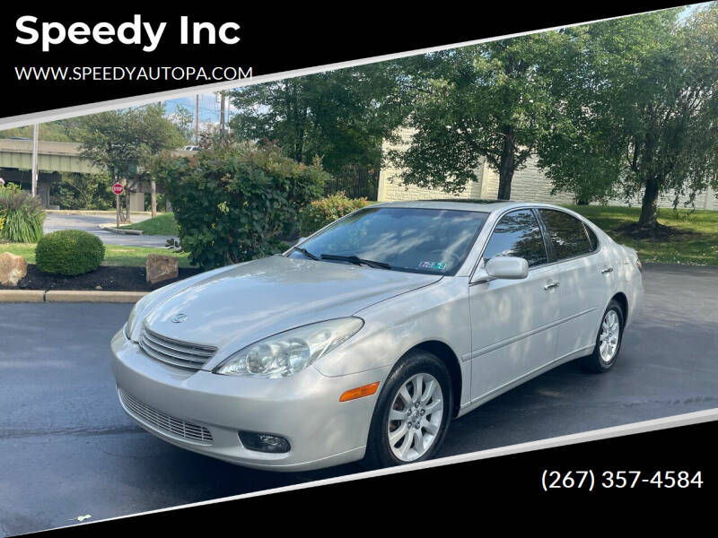 2003 Lexus ES 300 for sale at WhetStone Motors in Bensalem PA