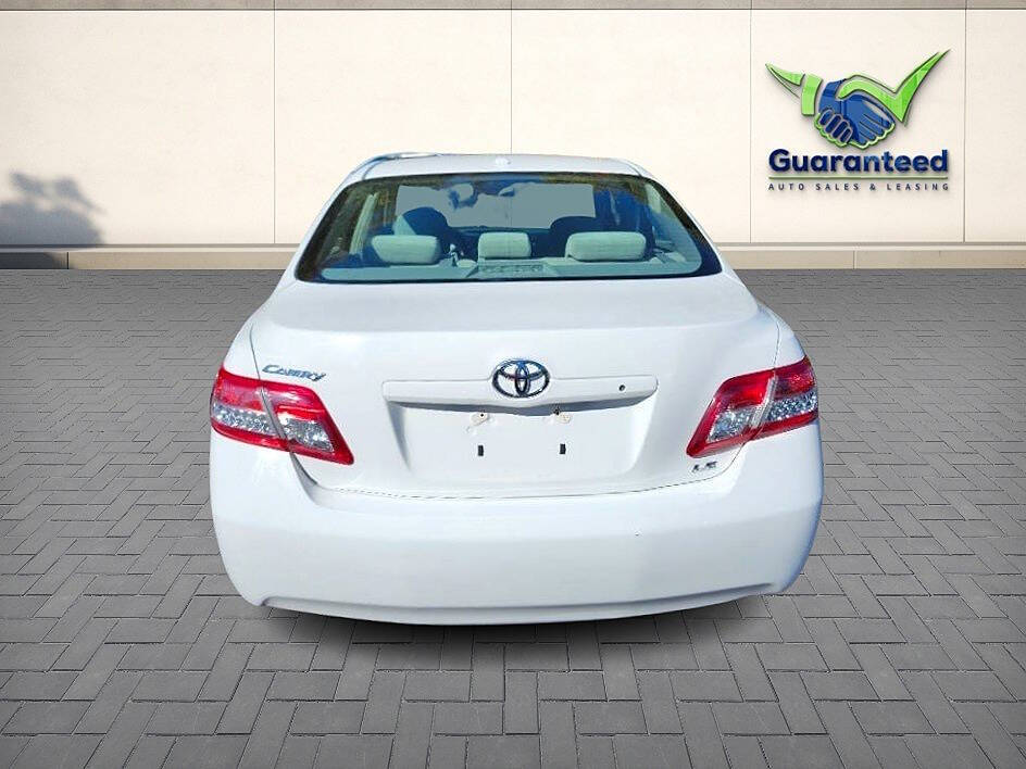 2010 Toyota Camry for sale at Guaranteed Auto Sales in Johnston, RI