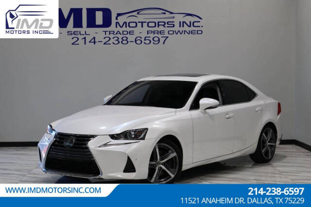 2018 Lexus IS 300 for sale at IMD MOTORS, INC in Dallas, TX