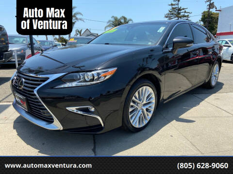 2016 Lexus ES 350 for sale at Auto Max of Ventura in Ventura CA