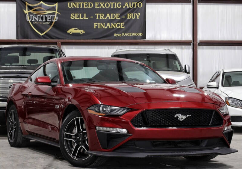 2018 Ford Mustang for sale at United Exotic Auto in Houston TX