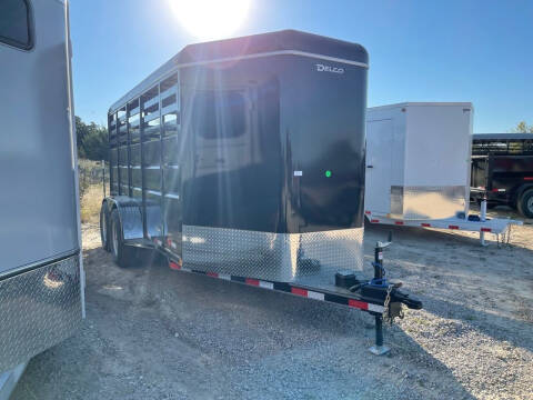 2023 DELCO  -Livestock Trailer - 6'8&quot for sale at LJD Sales in Lampasas TX