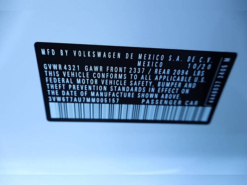 2021 Volkswagen Golf GTI Autobahn