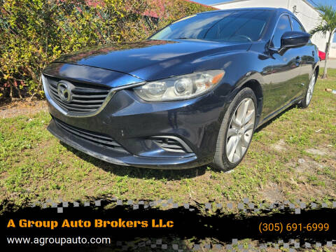 2017 Mazda MAZDA6 for sale at A Group Auto Brokers LLc in Opa-Locka FL