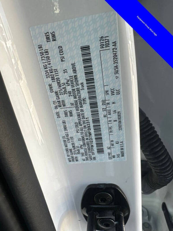 2021 Ford F-150
