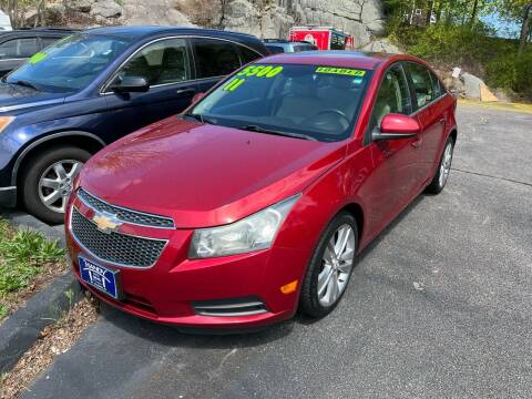 2011 Chevrolet Cruze for sale at Charlie's Auto Sales in Quincy MA