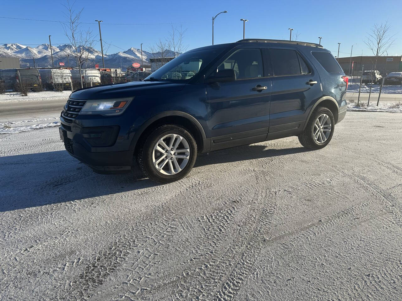 Blue 2016 Ford Explorer Base AWD Base 4dr SUV 1