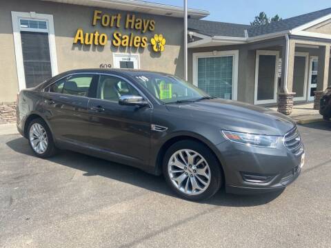 2019 Ford Taurus for sale at Fort Hays Auto Sales in Hays KS