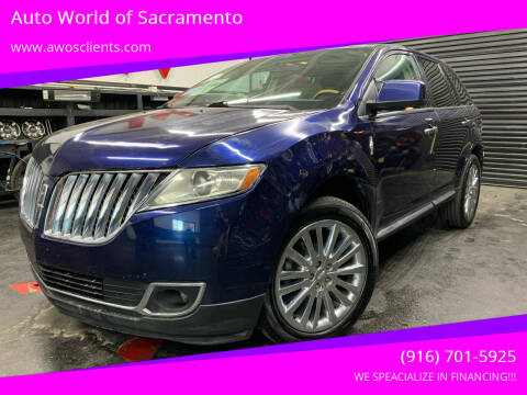 2011 Lincoln MKX for sale at Auto World of Sacramento Stockton Blvd in Sacramento CA