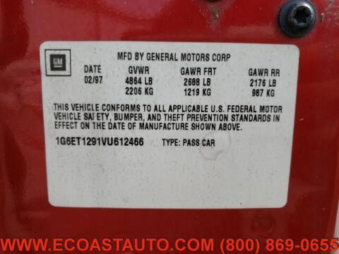 1997 Cadillac Eldorado Touring