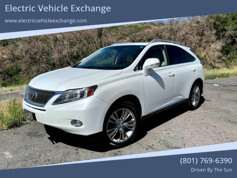 2012 Lexus RX 450h for sale at Electric Vehicle Exchange in Lindon UT
