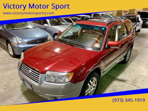 2006 Subaru Forester for sale at Victory Motor Sport in Paterson NJ