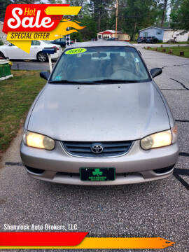 2001 Toyota Corolla for sale at Shamrock Auto Brokers, LLC in Belmont NH