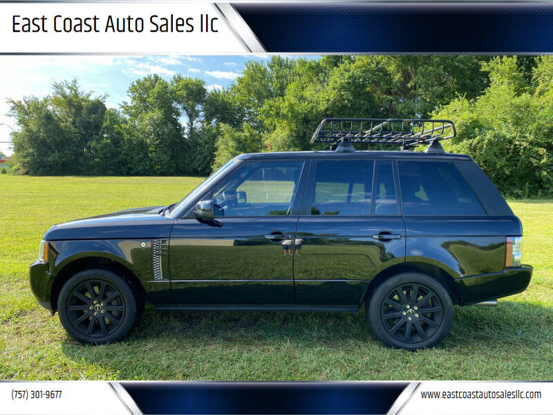 2012 Land Rover Range Rover for sale at East Coast Auto Sales llc in Virginia Beach VA