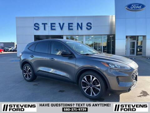 2022 Ford Escape for sale at STEVENS FORD in Enid OK