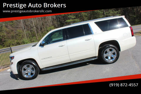 2015 Chevrolet Suburban for sale at Prestige Auto Brokers in Raleigh NC