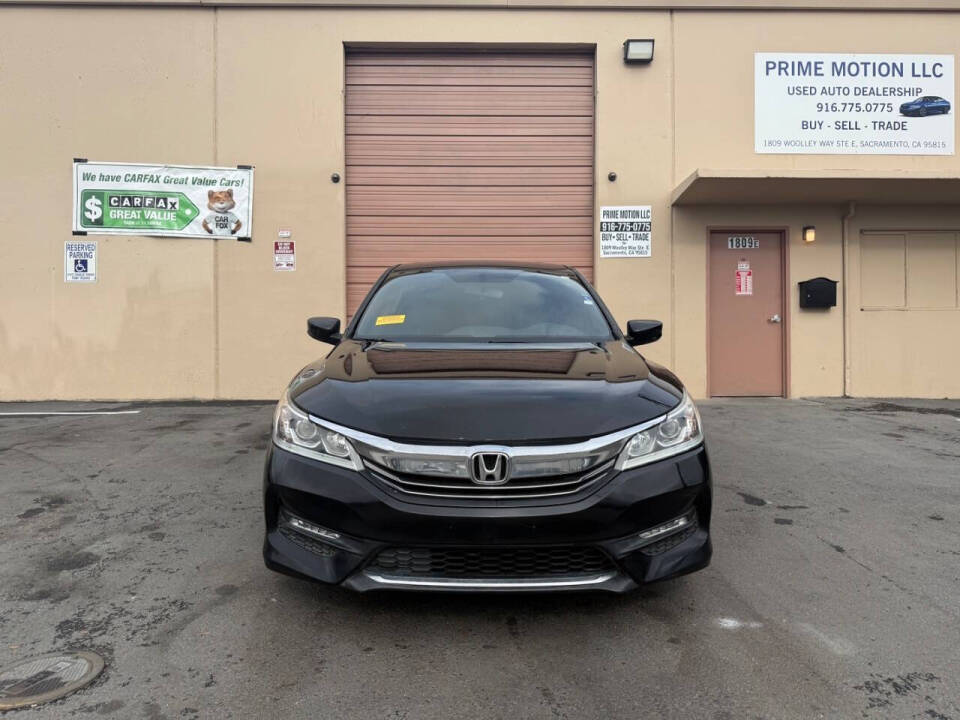 2016 Honda Accord for sale at Prime Motion LLC in Sacramento, CA