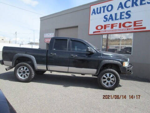 2004 Dodge Ram Pickup 2500 for sale at Auto Acres in Billings MT