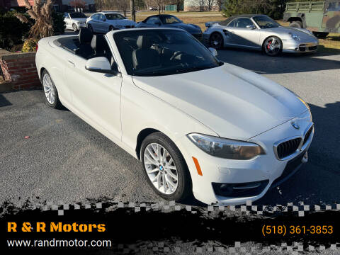 2016 BMW 2 Series for sale at R & R Motors in Queensbury NY