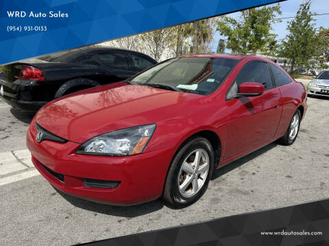2005 Honda Accord for sale at WRD Auto Sales in Hollywood FL