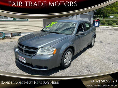 2008 Dodge Avenger for sale at FAIR TRADE MOTORS in Bellevue NE